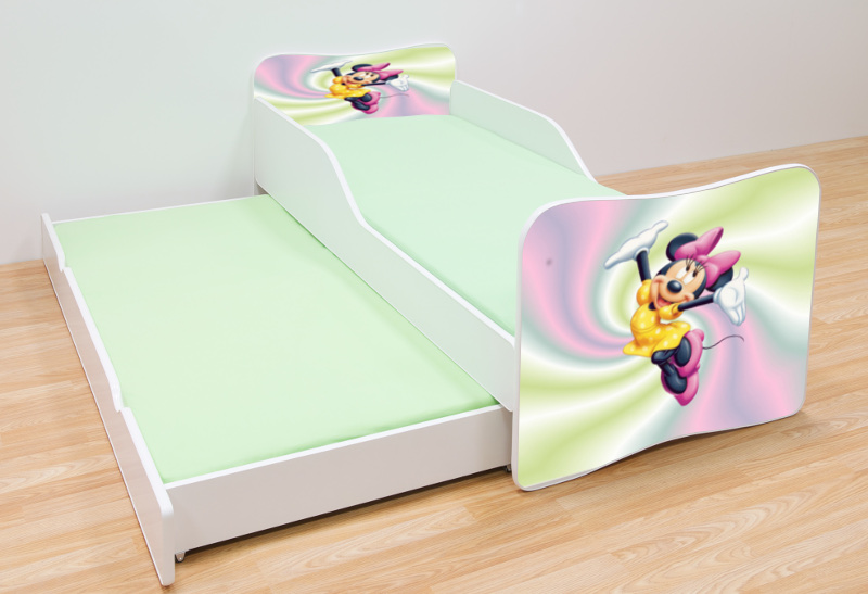 Becks posteľ s výsuvným lôžkom Minnie 2